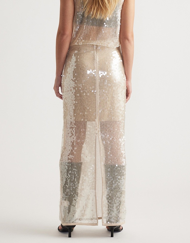 Decjuba - Frankie Sequin Maxi Skirt