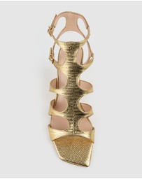 Edward Meller - SHERA90 Gladiator Sandal on Wedge