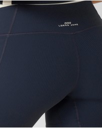 Lorna Jane - Siren Luxe Rib 14cm Bike Shorts