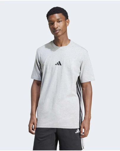 adidas Sportswear - Essentials 3-Stripes Single Jersey Tee Mens