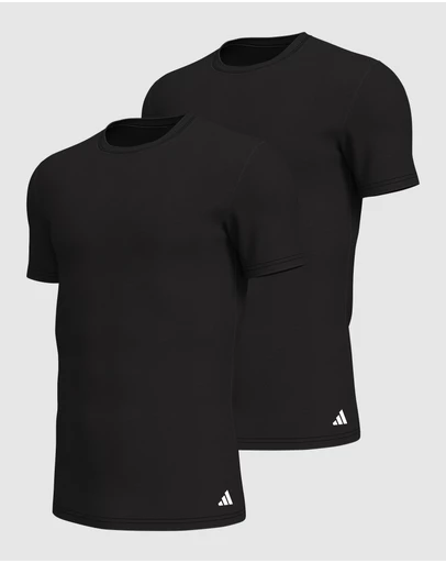 adidas Sportswear - 2 Pack Active Flex Cotton Crew Neck T-Shirt