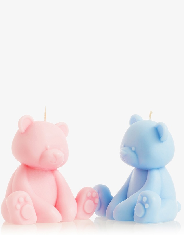 XRJ Celebrations - Teddy Candle Blue