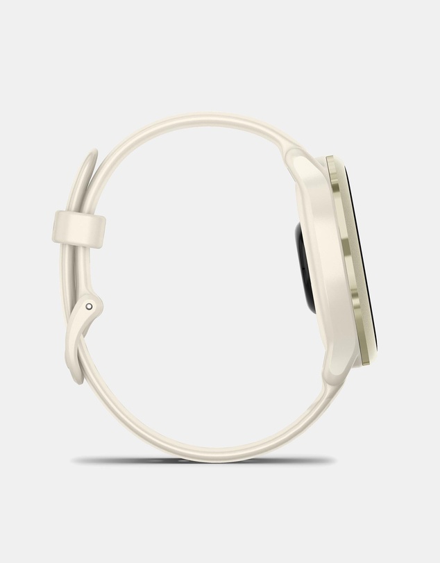 Garmin - Vivoactive 6, Bone/Lunar Gold