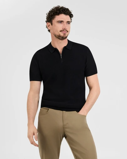 Tarocash - Omal Zip Knit Polo