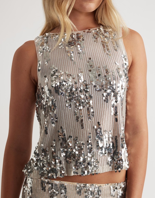 Decjuba - Isla Sequin Tank