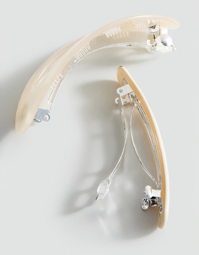 M.N.G - 2-Pack Pearlescent Effect Hair Clips