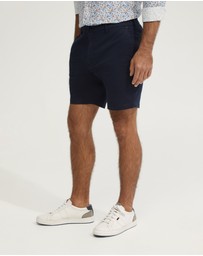 Oxford - Tom Cotton Stretch Shorts