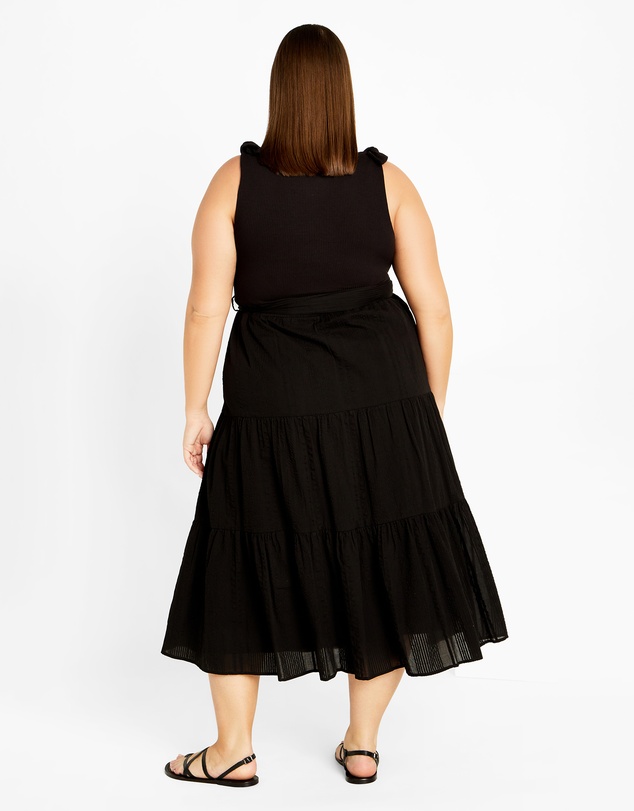 City Chic - Plus size Hallie Dress - black