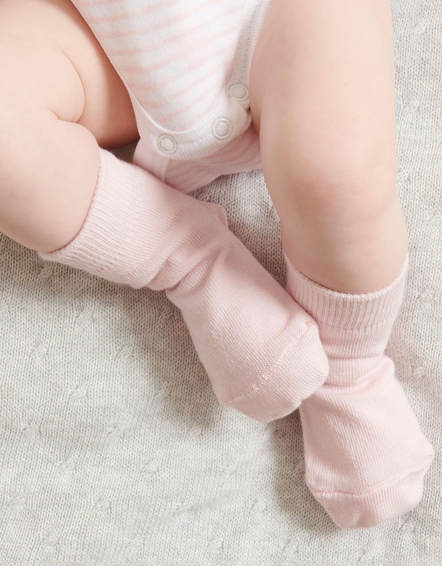 Purebaby - 3 Sock Pack-Kids-Babies
