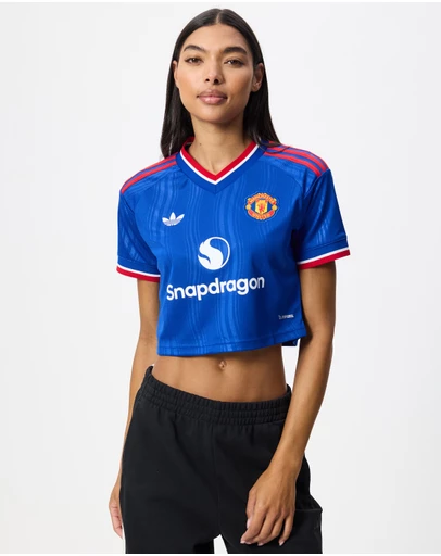 adidas Performance - Manchester United 26/27 Away Jersey Crop