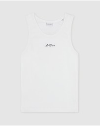 Les Deux - Arthur Logo Rib Tank Top