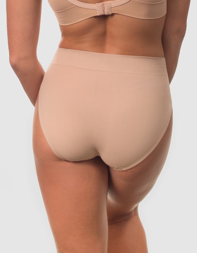 B Free Intimate Apparel - Cotton High Cut Briefs - 3 Pack