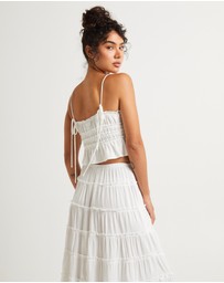 Subtitled - Sereno Peplum Top