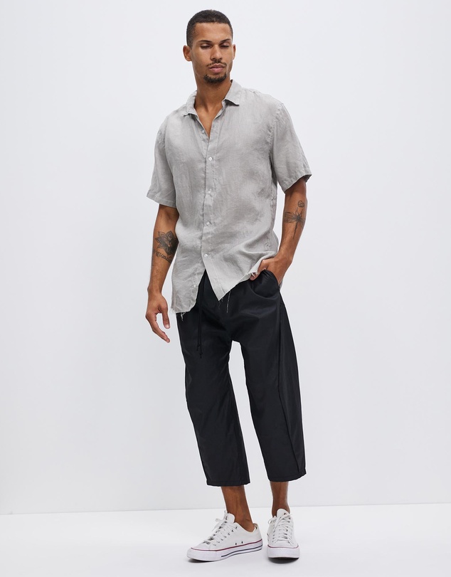 Surrounded By Ghosts - The Eskolaite Coated Canvas Drawstring Pants