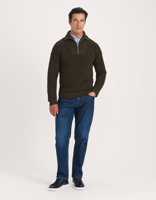 SABA - Soren Quarter Zip Knit