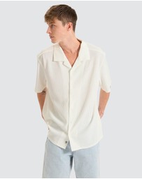 Nomadic Paradise - Baroque Cropped Resort Shirt