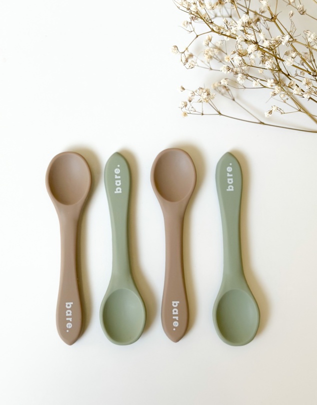 Bare The Label - Silicone Spoons, Four Pack