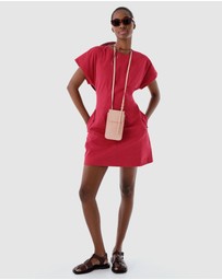 Oroton - Stitch Detail Mini Dress
