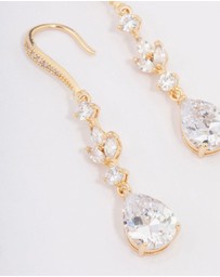 Lovisa - Gold French Pear Drop Earrings
