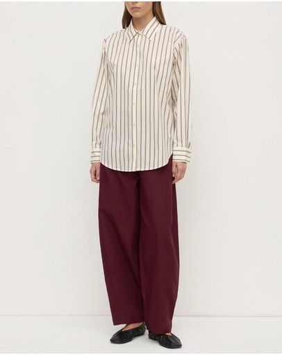 Merlot & White Stripe