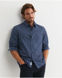Sportscraft - William Long Sleeve Print Shirt
