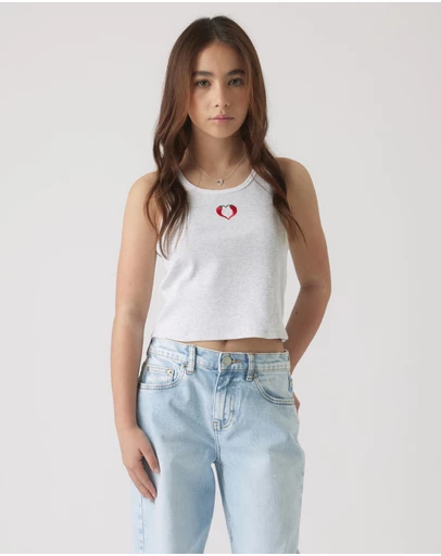 Decjuba Kids - Embroidered Tank - Teens