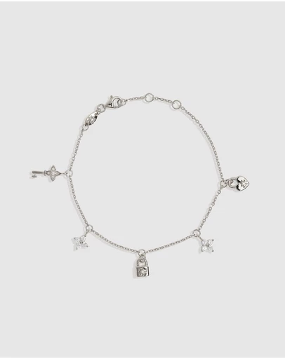 By Charlotte - Love Unlocked Charm Bracelet