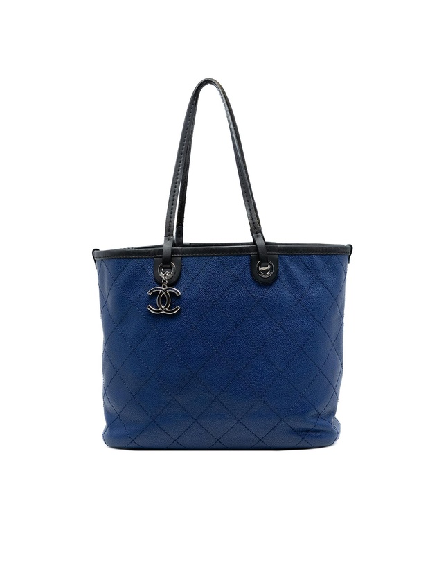 Pre-Loved by Azura Reborn - Pre-Loved Quilted Caviar Shopping Fever Tote