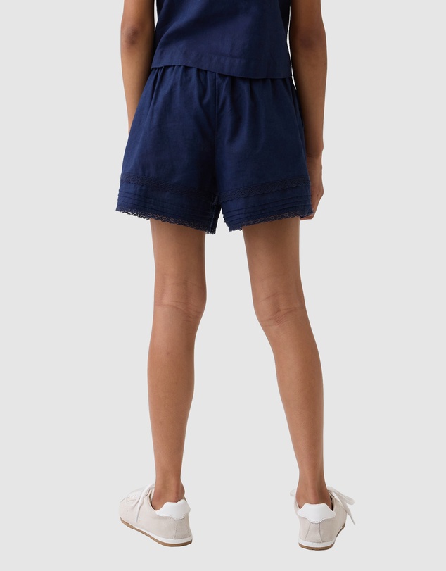 GAP - Linen PO Lace Shorts - Teens