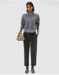 Oroton - Waffle Cardigan