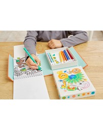 Tiger Tribe - Colouring Set - Zoo