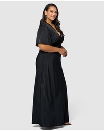 Sunday In The City - Electric Guitars Maxi Dress