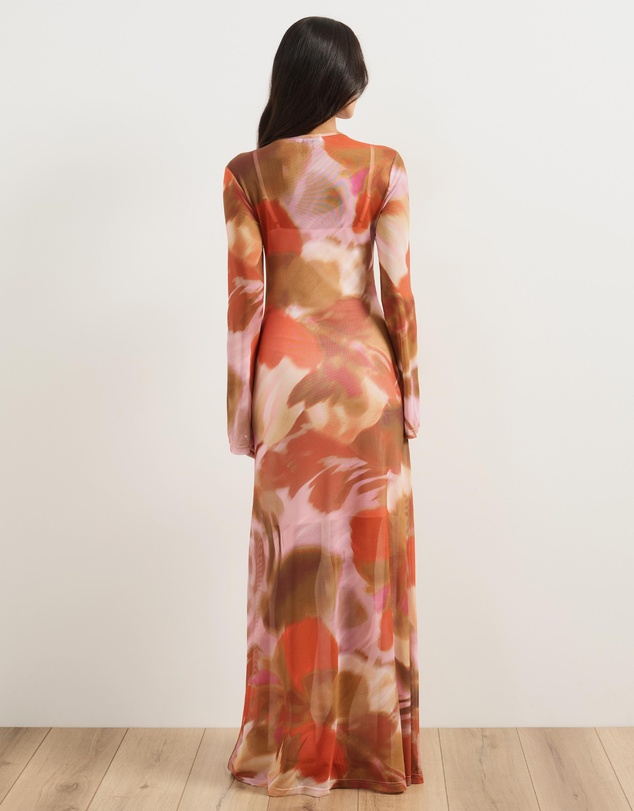 Atmos&Here - Sari Mesh Maxi Dress