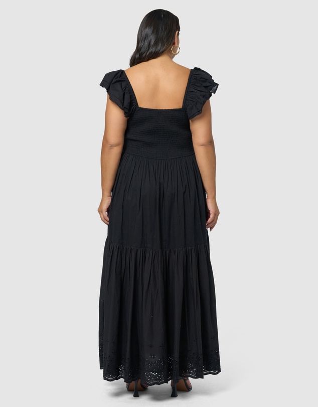 Something 4 Olivia - Georgie Broderie Maxi Dress