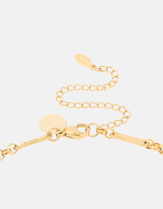 Lovisa - Waterproof Gold Plated Stainless Steel Open Oval Link Necklace
