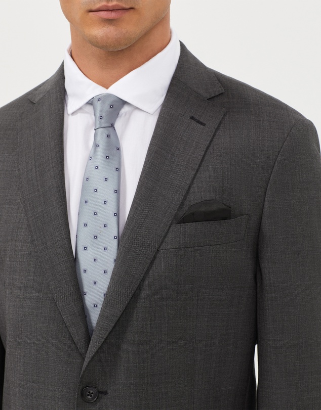 Van Heusen - Wool Blend Glen Check Suit Jacket