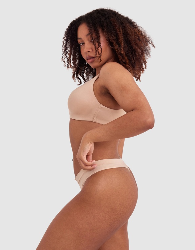 Bras N Things - Body Bliss V-String Knicker - Nude