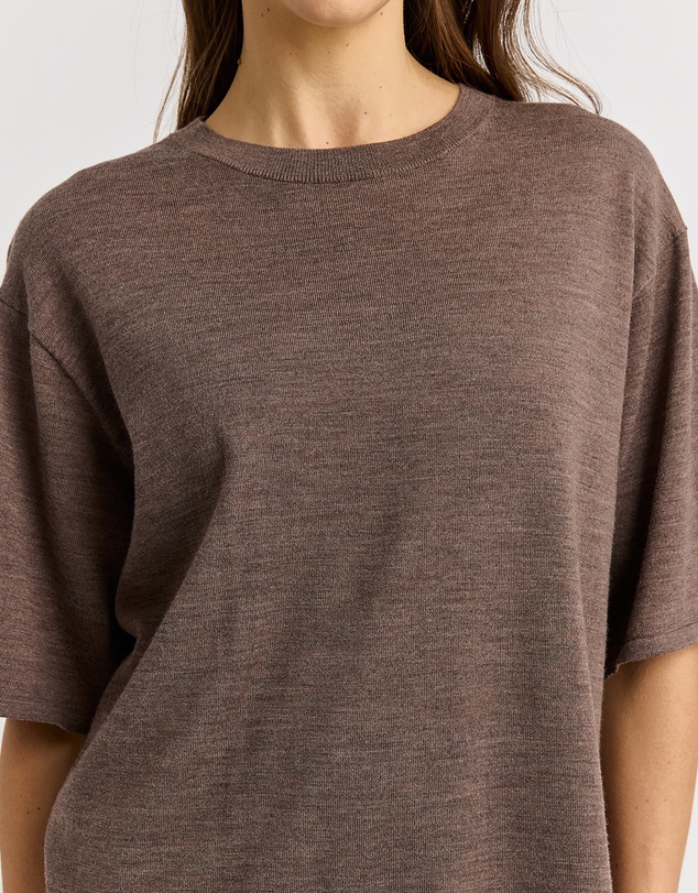 Toorallie - Extrafine Relaxed Knit Tee