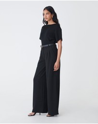Forcast - Rumy Wide Leg Tailored Pants