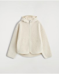COS - Hooded Teddy Jacket