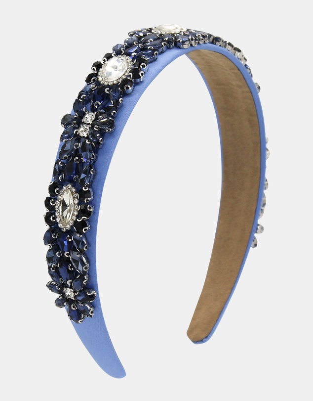Morgan & Taylor - Sable Headband in Blue