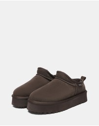 EVERAU - Australian Shepherd Ugg Nano Classic Platform Cow Suede Upper UGG Boots
