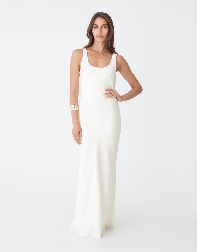 Forcast - Calliope Bias Cut Slip Dress