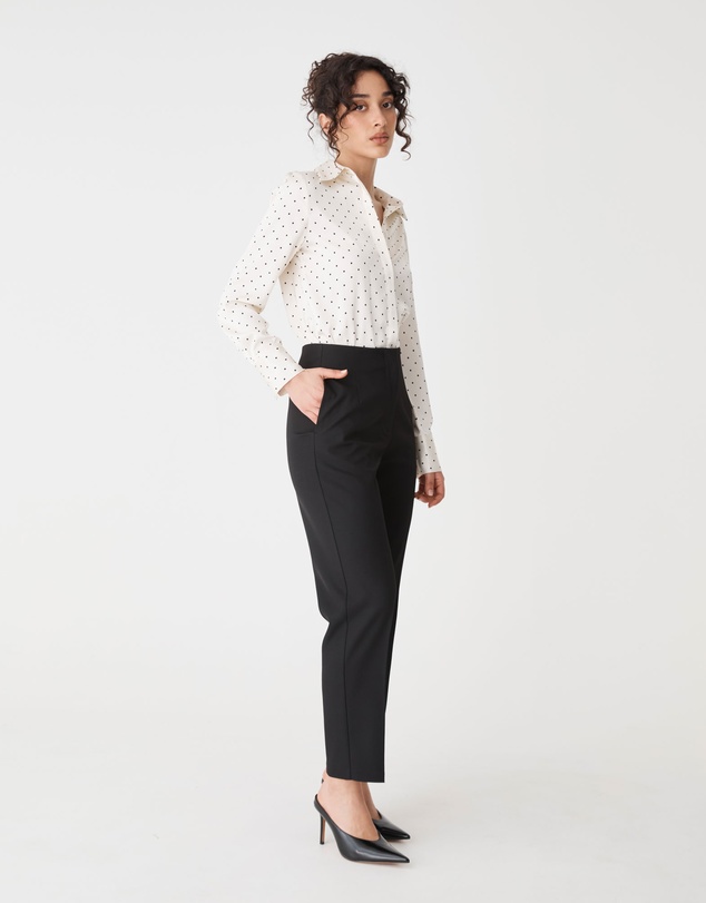 Forcast - Courtney Satin Spot Shirt