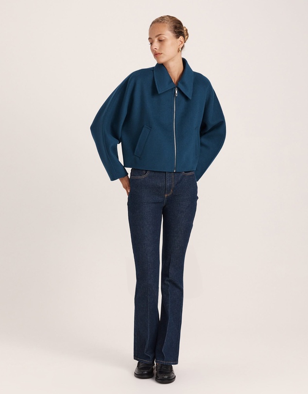 SABA - Kayla Wool Bomber Jacket