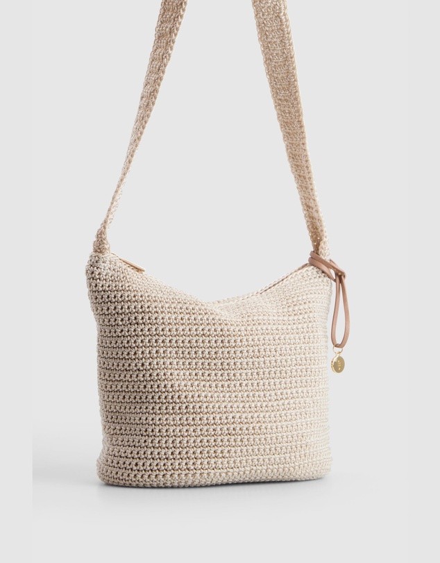 Laura Jones - Rayon Crochet Crossbody Bag