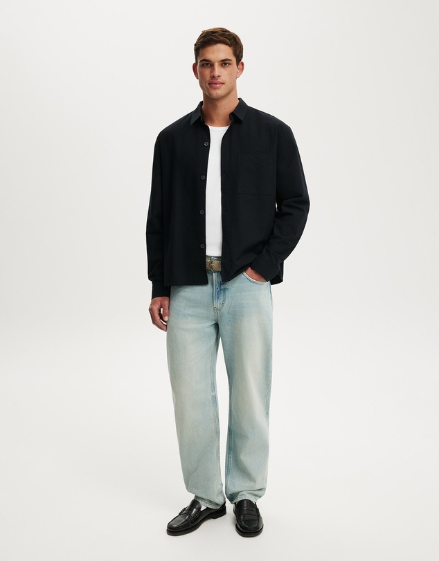 Cotton On - Bedford Long Sleeve Shirt