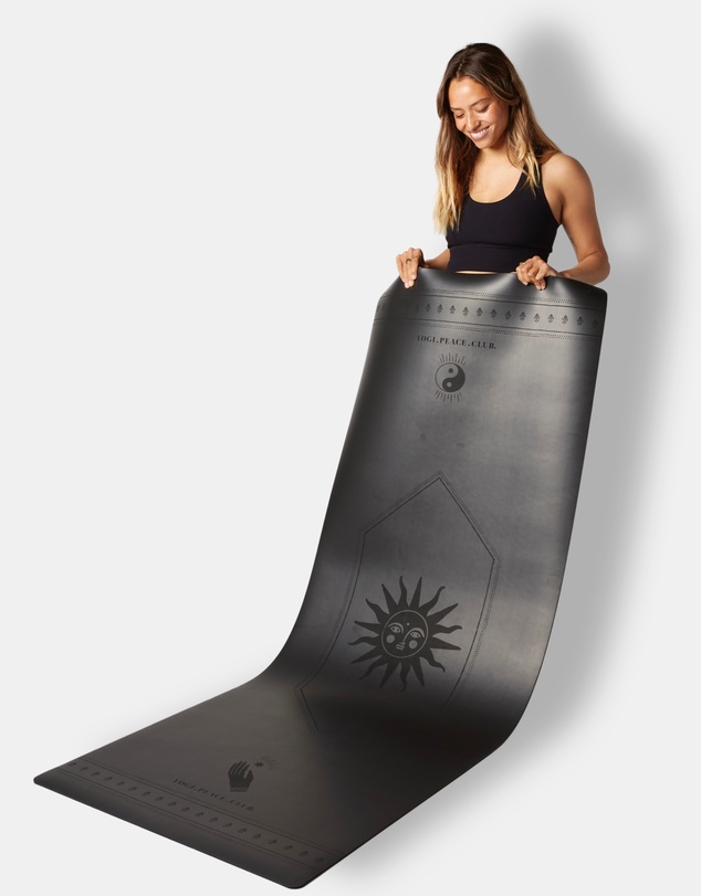 Yogi Peace Club - Deluxe Etched Sun Yoga Mat
