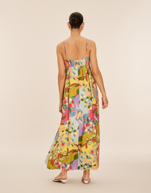 AERE - Aniya Linen Maxi Dress