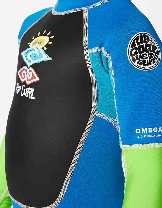 Rip Curl - Groms Omega Back Zip Easy On/Off Wetsuit